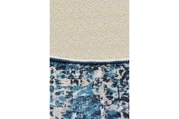 Round Matte Pulver (140) - Flerfarget/Fløyel - Tekstiler & tepper - Teppe & matte - Moderne matte - Wiltontepper