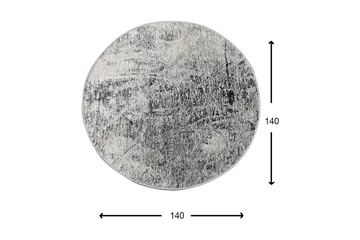 Rund Matte Bevis (140) - Flerfarget/Fløyel - Tekstiler & tepper - Teppe & matte - Moderne matte - Wiltontepper