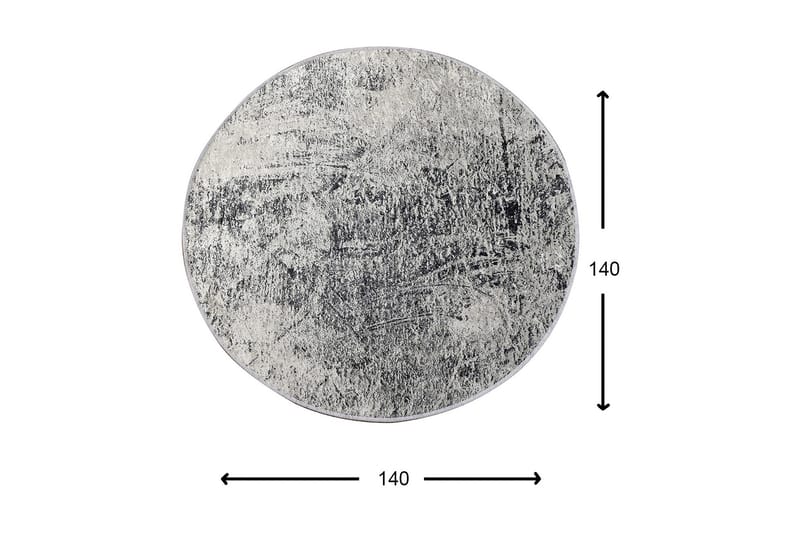 Rund Matte Bevis (140) - Flerfarget/Fløyel - Tekstiler & tepper - Teppe & matte - Moderne matte - Wiltontepper
