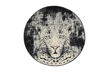 Rund Matte Tiger (140) - Tiger/Fløyel - Tekstiler & tepper - Teppe & matte - Moderne matte - Wiltontepper