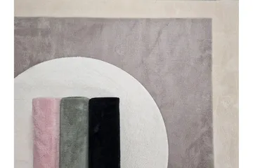 Soft Wiltonteppe Rundt 120 cm - Grønn - Tekstiler & tepper - Teppe & matte - Moderne matte - Wiltontepper
