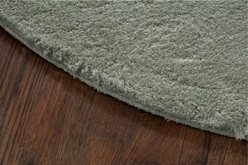Soft Wiltonteppe Rundt 120 cm - Grønn - Tekstiler & tepper - Teppe & matte - Moderne matte - Wiltontepper