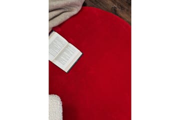 Soft Wiltonteppe Rundt 240 cm - Rød - Tekstiler & tepper - Teppe & matte - Moderne matte - Wiltontepper
