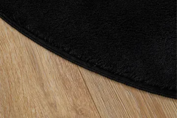 Soft Wiltonteppe Rundt 240 cm - Svart - Tekstiler & tepper - Teppe & matte - Moderne matte - Wiltontepper