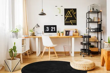 Soft Wiltonteppe Rundt 240 cm - Svart - Tekstiler & tepper - Teppe & matte - Moderne matte - Wiltontepper