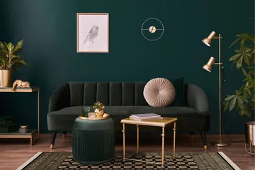 Teheran Wiltonmatte Rektangulær 240x330 cm - Svart - Tekstiler & tepper - Teppe & matte - Moderne matte - Wiltontepper