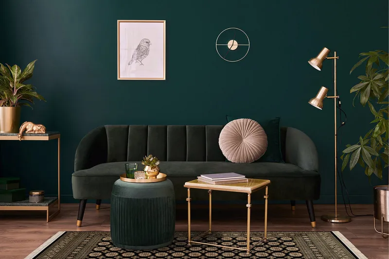 Teheran Wiltonmatte Rektangulær 240x330 cm - Svart - Tekstiler & tepper - Teppe & matte - Moderne matte - Wiltontepper