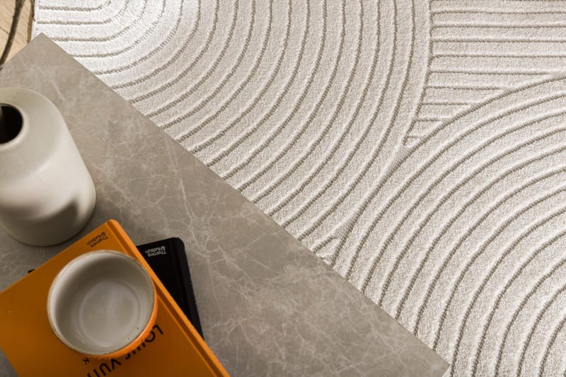 Vince Wiltonteppe 200x290 cm Rektangulær - Hvit - Tekstiler & tepper - Teppe & matte - Moderne matte - Wiltontepper