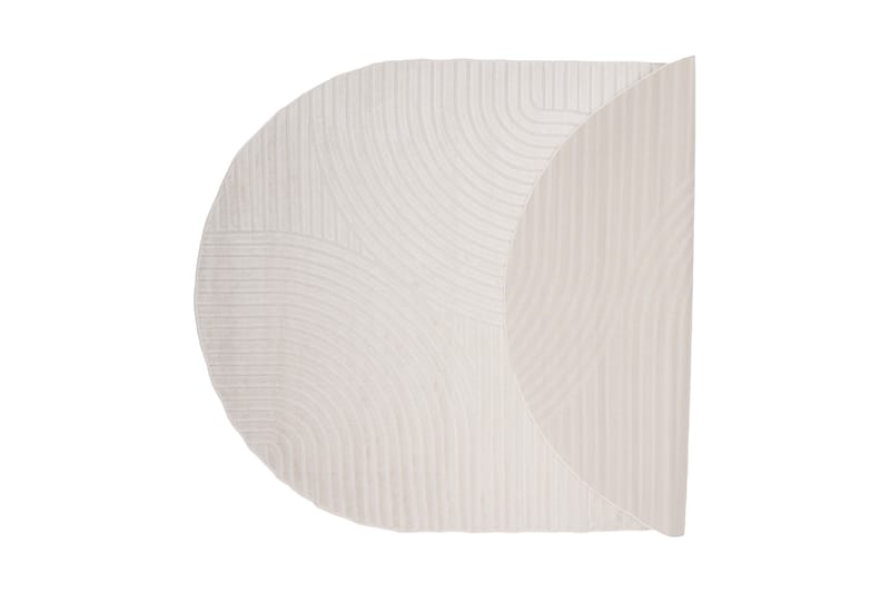 Vince Wiltonteppe 240x340 cm Oval - Hvit - Tekstiler & tepper - Teppe & matte - Moderne matte - Wiltontepper