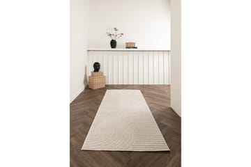 Vince Wiltonteppe 80x200 cm Rektangulær - Hvit - Tekstiler & tepper - Teppe & matte - Moderne matte - Wiltontepper