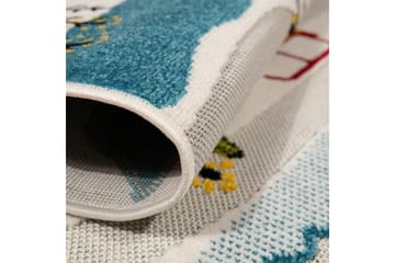 Wiltonteppe Bourke 160x230 cm Rektangulær - Creme/Blå/Rød/Grønn/Svart - Tekstiler & tepper - Teppe & matte - Moderne matte - Wiltontepper