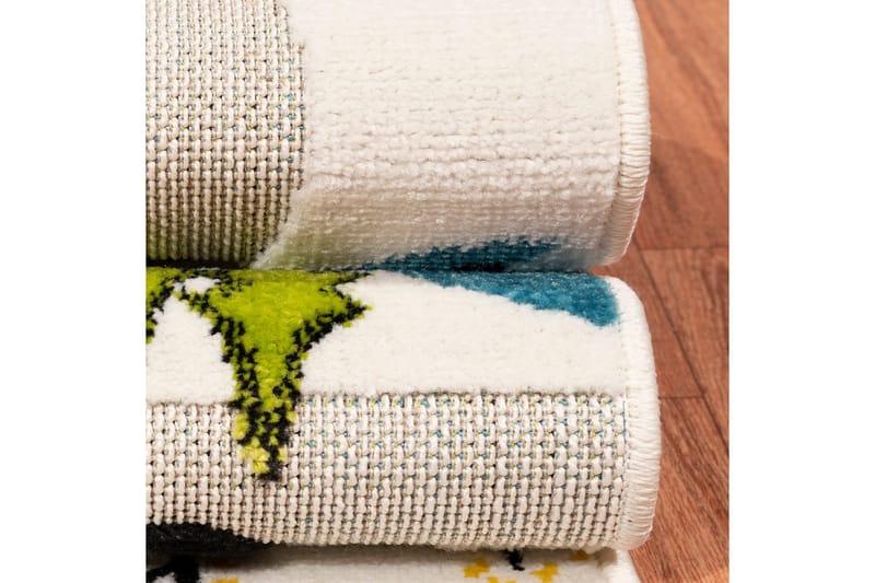 Wiltonteppe Bourke 160x230 cm Rektangulær - Creme/Blå/Rød/Grønn/Svart - Tekstiler & tepper - Teppe & matte - Moderne matte - Wiltontepper