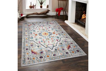 Wiltonteppe Javade 200x290 cm Rektangulær - Hvit/Grå - Tekstiler & tepper - Teppe & matte - Moderne matte - Wiltontepper