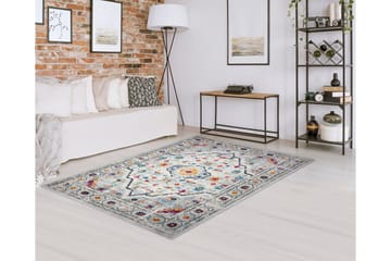 Wiltonteppe Javade 200x290 cm Rektangulær - Hvit/Grå - Tekstiler & tepper - Teppe & matte - Moderne matte - Wiltontepper