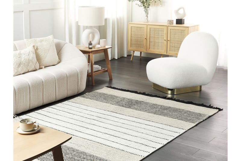 Yazlik Ullteppe 160x230 cm - Beige - Tekstiler & tepper - Teppe & matte - Moderne matte - Ullteppe