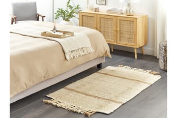 Yelmez Juteteppe 80x150 cm - Beige - Tekstiler & tepper - Teppe & matte - Moderne matte - Jutematter & hampematter