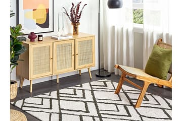 Yesilkoy Ryeteppe 160x230 cm - Svart/hvit - Tekstiler & tepper - Teppe & matte - Moderne matte - Ryetepper