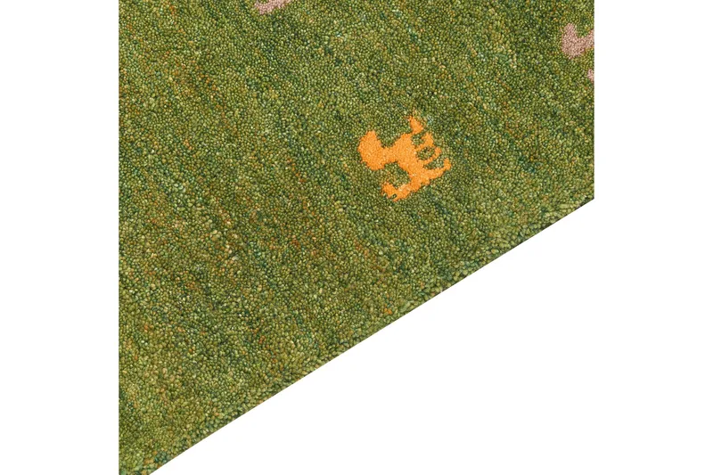 Yulafi Ryeteppe 140x200 cm - Grønn - Tekstiler & tepper - Teppe & matte - Moderne matte - Ryetepper