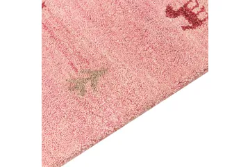 Yulafi Ryeteppe 140x200 cm - Rosa - Tekstiler & tepper - Teppe & matte - Moderne matte - Ryetepper