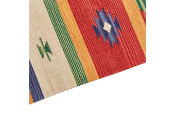 Alapars Kelimteppe 140x200 cm - Rød - Tekstiler & tepper - Teppe & matte - Orientalske tepper - Kelimtepper