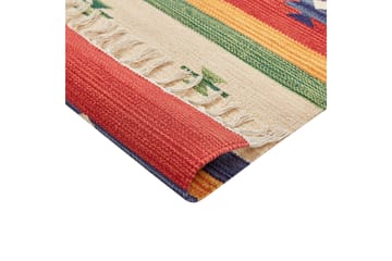 Alapars Kelimteppe 140x200 cm - Rød - Tekstiler & tepper - Teppe & matte - Orientalske tepper - Kelimtepper