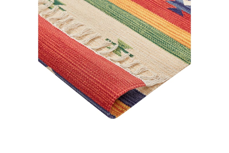 Alapars Kelimteppe 140x200 cm - Rød - Tekstiler & tepper - Teppe & matte - Orientalske tepper - Kelimtepper