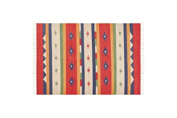 Alapars Kelimteppe 140x200 cm - Rød - Tekstiler & tepper - Teppe & matte - Orientalske tepper - Kelimtepper