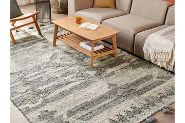 Aratashen Kelimteppe 80x150 cm - Grå - Tekstiler & tepper - Teppe & matte - Orientalske tepper - Kelimtepper