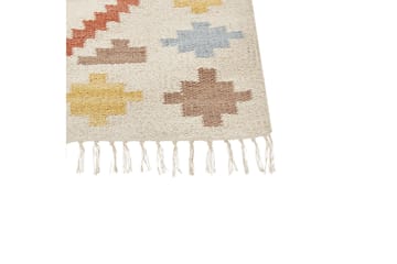 Atan Kelimteppe 80x300 cm - Beige - Tekstiler & tepper - Teppe & matte - Orientalske tepper - Kelimtepper