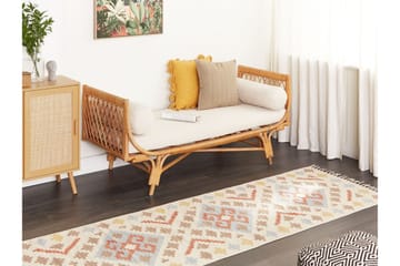 Atan Kelimteppe 80x300 cm - Beige - Tekstiler & tepper - Teppe & matte - Orientalske tepper - Kelimtepper