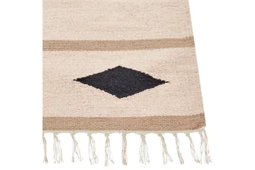 Berdik Kelimteppe 160x230 cm - Beige - Tekstiler & tepper - Teppe & matte - Orientalske tepper - Kelimtepper