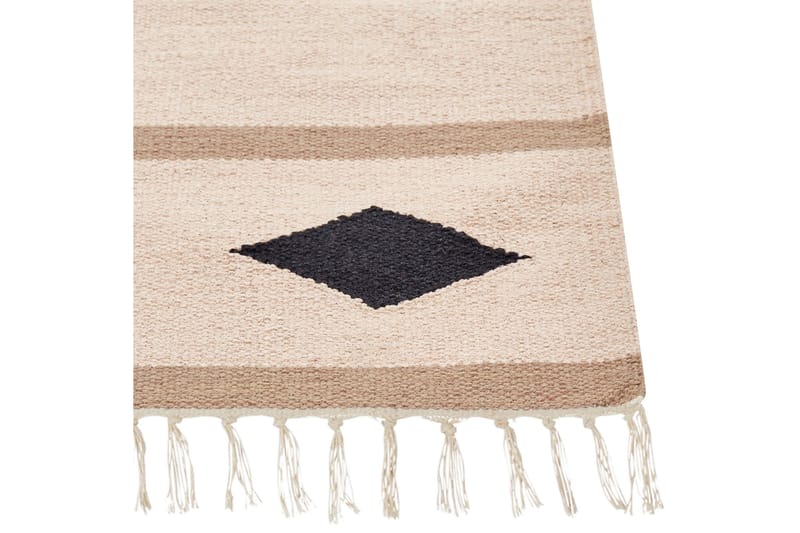 Berdik Kelimteppe 200x300 cm - Beige - Tekstiler & tepper - Teppe & matte - Orientalske tepper - Kelimtepper