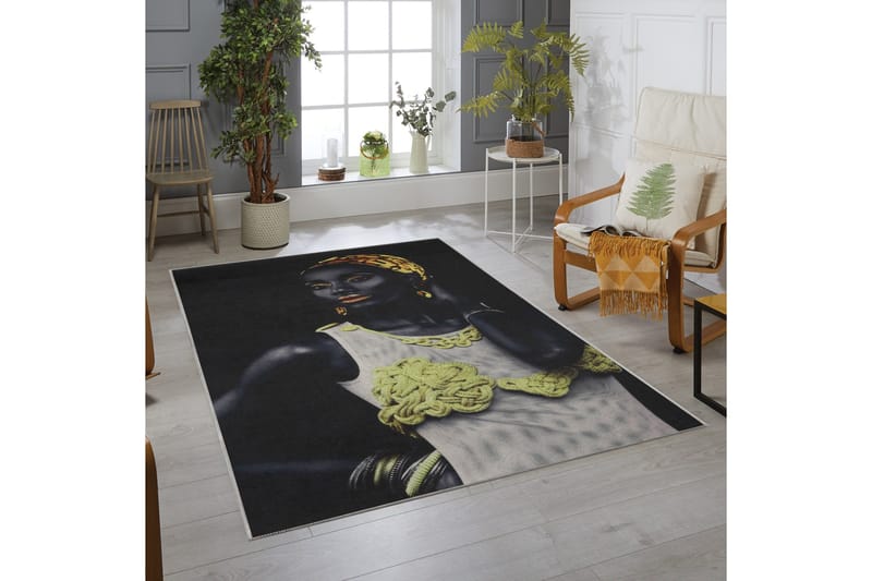 Carpet (100 x 150) Homefesto - Flerfarget - Tekstiler & tepper - Teppe & matte - Orientalske tepper - Persisk matte