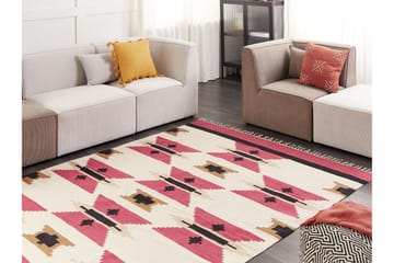 Garni Kelimteppe 200x300 cm - Rød - Tekstiler & tepper - Teppe & matte - Orientalske tepper - Kelimtepper