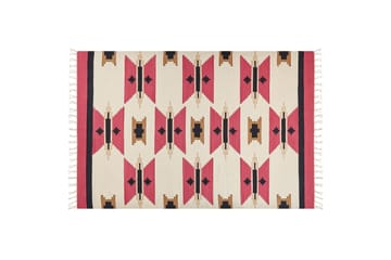 Garni Kelimteppe 200x300 cm - Rød - Tekstiler & tepper - Teppe & matte - Orientalske tepper - Kelimtepper