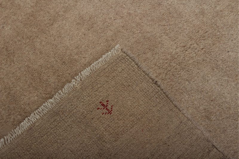 Håndknyttet Gabbeh Shiraz Ull Beige 140x189cm - Beige - Orientalske tepper - Persisk matte