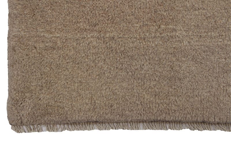 Håndknyttet Gabbeh Shiraz Ull Beige 157x190cm - Beige - Orientalske tepper - Persisk matte