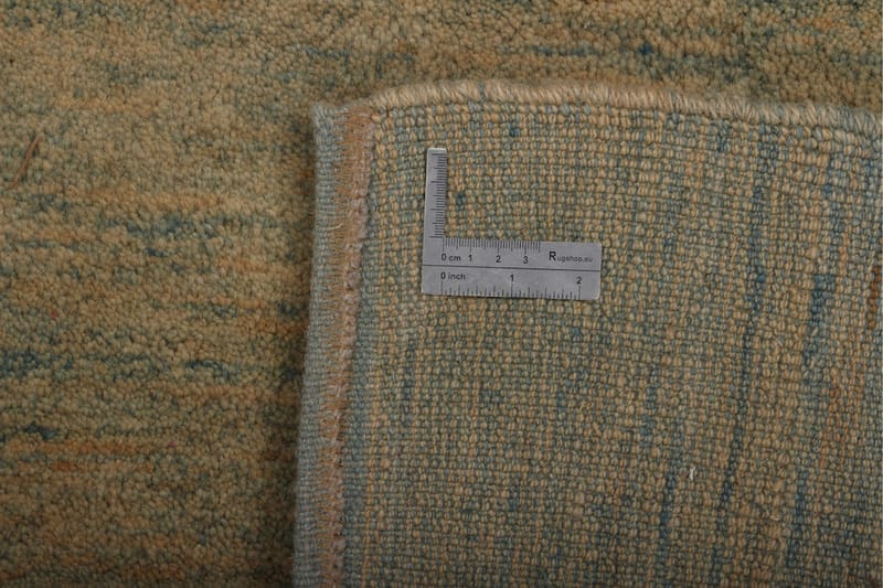 Håndknyttet Gabbeh Shiraz Ull Beige/Blå 90x124 cm - Blå|Beige - Orientalske tepper - Persisk matte