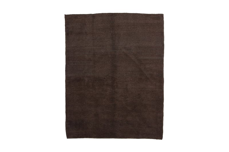 Håndknyttet Gabbeh Shiraz Ull Brun 154x194 cm - Brun - Orientalske tepper - Persisk matte