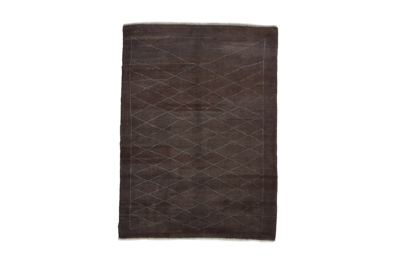 Håndknyttet Gabbeh Shiraz Ull Brun/Blå 179x240 cm - Blå|Brun - Orientalske tepper - Persisk matte