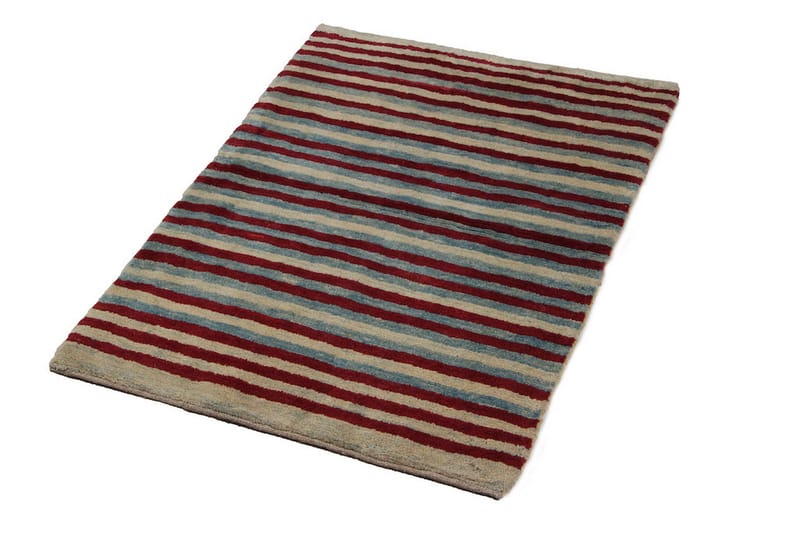 Håndknyttet Gabbeh Shiraz Ull Flerfarget 85x112cm - Flerfarget - Orientalske tepper - Persisk matte