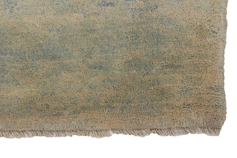 Håndknyttet Gabbeh Shiraz Ull Krem/Blå 165x185 cm - Blå|Krem - Orientalske tepper - Persisk matte