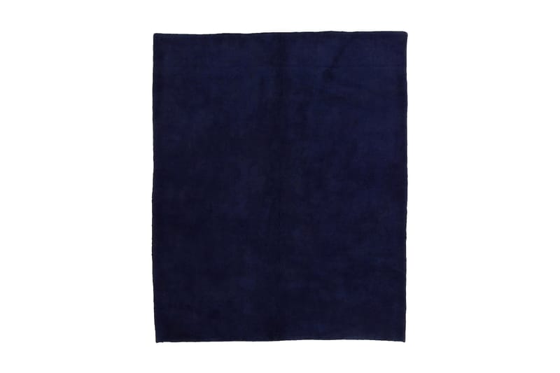 Håndknyttet Gabbeh Shiraz Ull Mørkeblå 158x196 cm - Mørkeblå - Orientalske tepper - Persisk matte