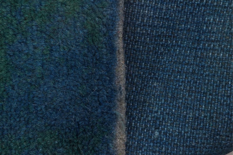 Håndknyttet Gabbeh Shiraz Ull Mørkeblå/Mørkegrønn 152x190 cm - Mørkeblå|Mørkegrønn - Orientalske tepper - Persisk matte