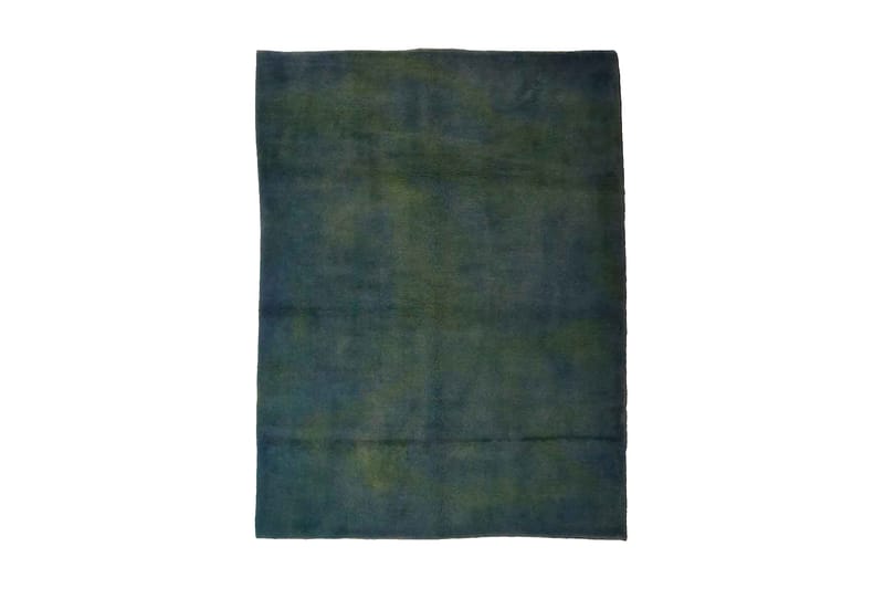Håndknyttet Gabbeh Shiraz Ull Mørkegrønn/Mørkeblå 150x200 cm - Mørkeblå|Mørkegrønn - Tekstiler & tepper - Teppe & matte - Orientalske tepper