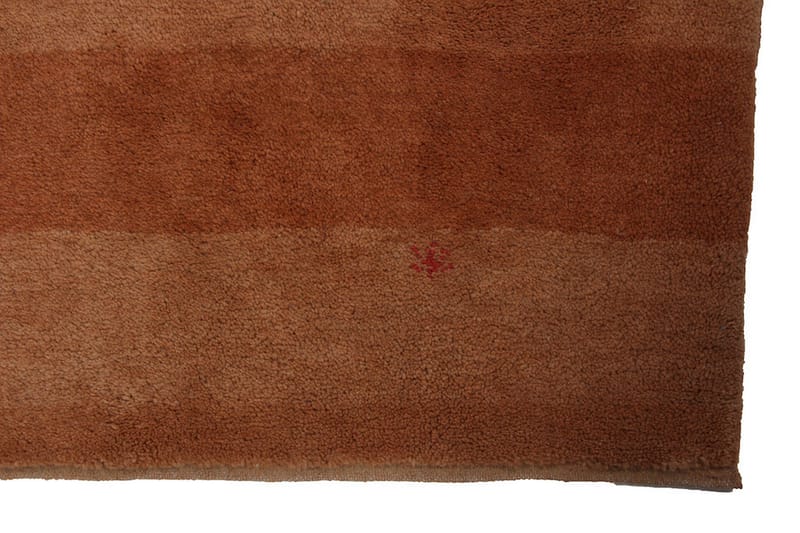 Håndknyttet Gabbeh Shiraz Ull Oransje 105x140cm - Oransje - Orientalske tepper - Persisk matte