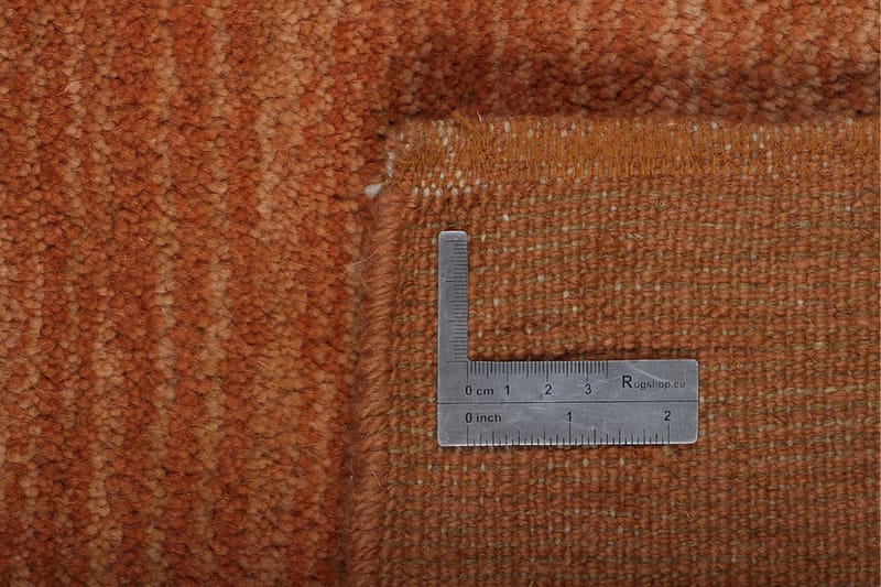 Håndknyttet Gabbeh Shiraz Ull Oransje 87x126cm - Oransje - Orientalske tepper - Persisk matte