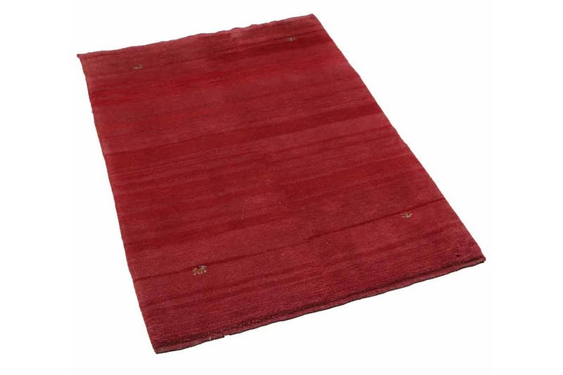 Håndknyttet Gabbeh Shiraz Ull Rød 101x137 cm - Rød - Orientalske tepper - Persisk matte
