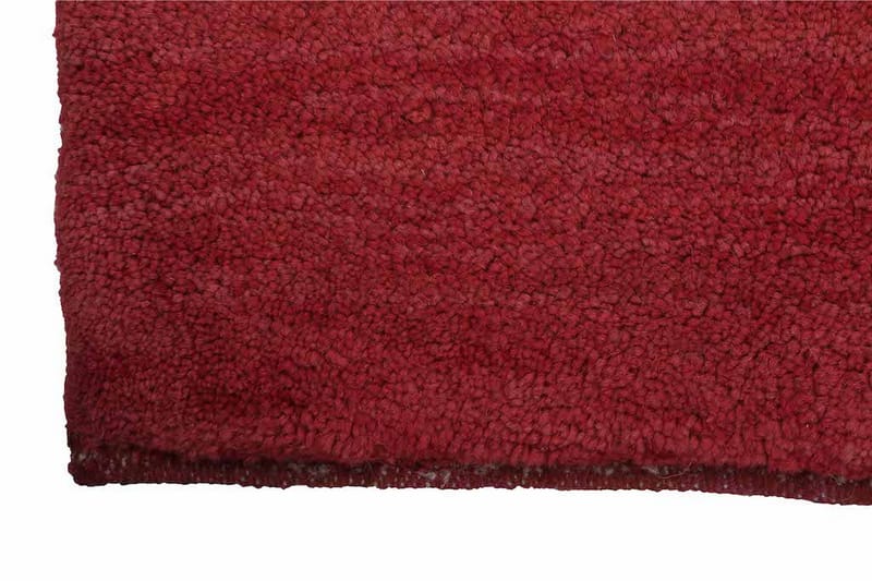 Håndknyttet Gabbeh Shiraz Ull Rød 163x190 cm - Rød - Orientalske tepper - Persisk matte