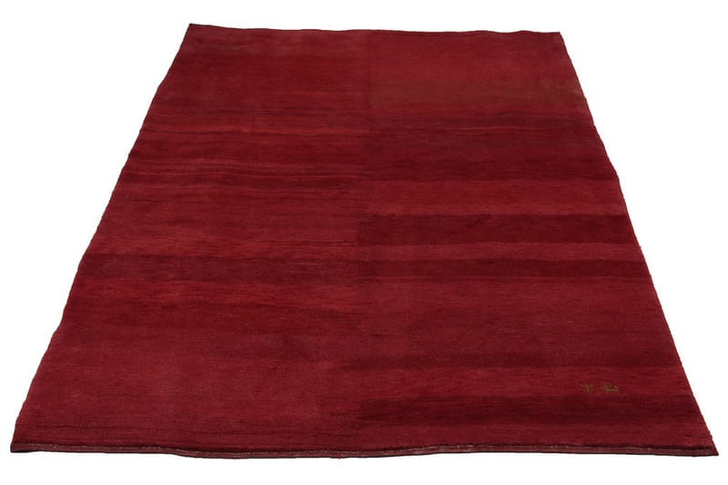 Håndknyttet Gabbeh Shiraz Ull Rød 178x235 cm - Rød - Orientalske tepper - Persisk matte